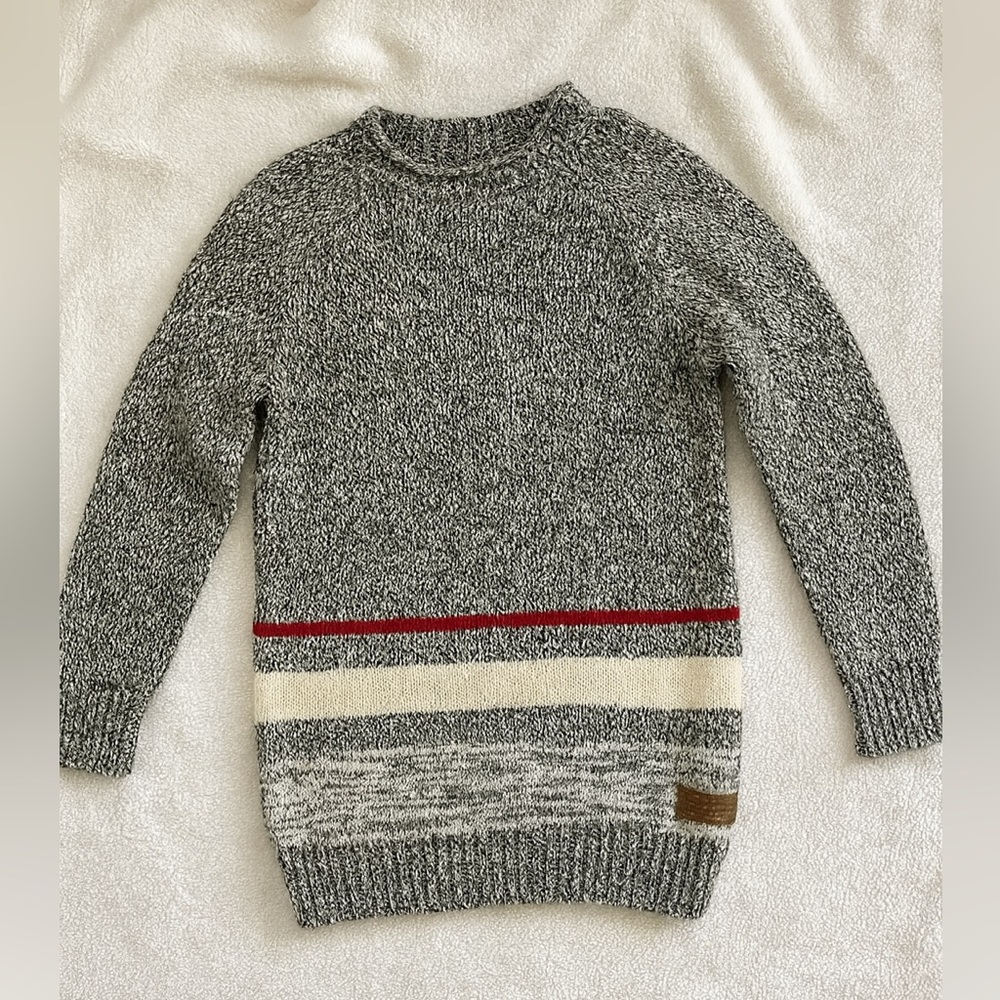Roots cabin knit sweater size youth XL 11-12 years